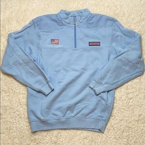 Vineyard Vines Baby Blue North Caroline Shep Pullover